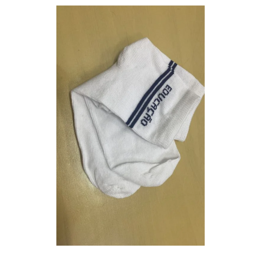 Meia Lisa Uniforme Escolar