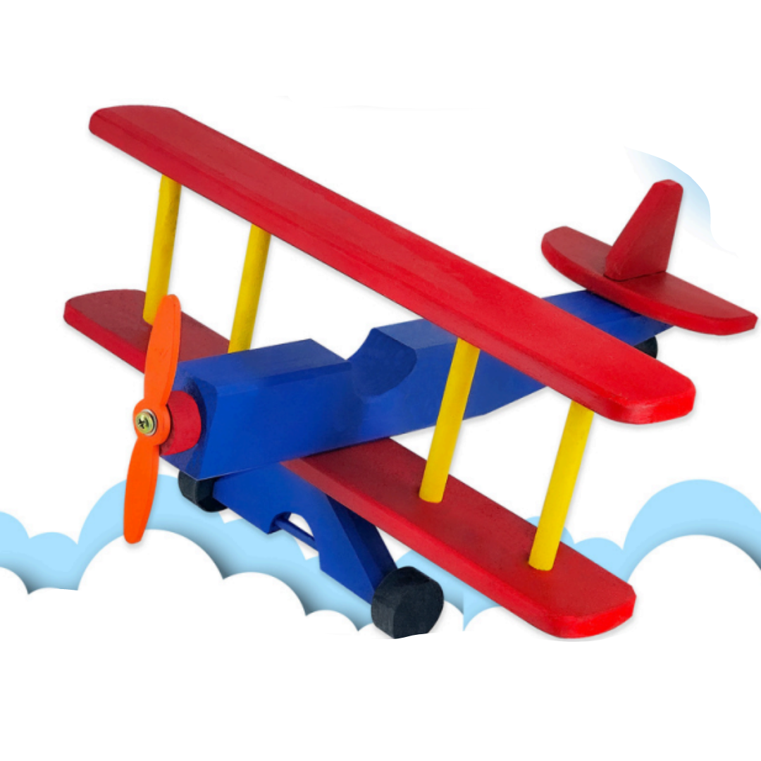 Brinquedo Avião Biplano