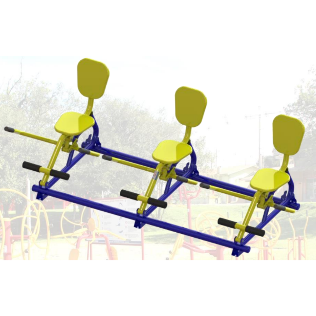 Remada Sentada Tripla