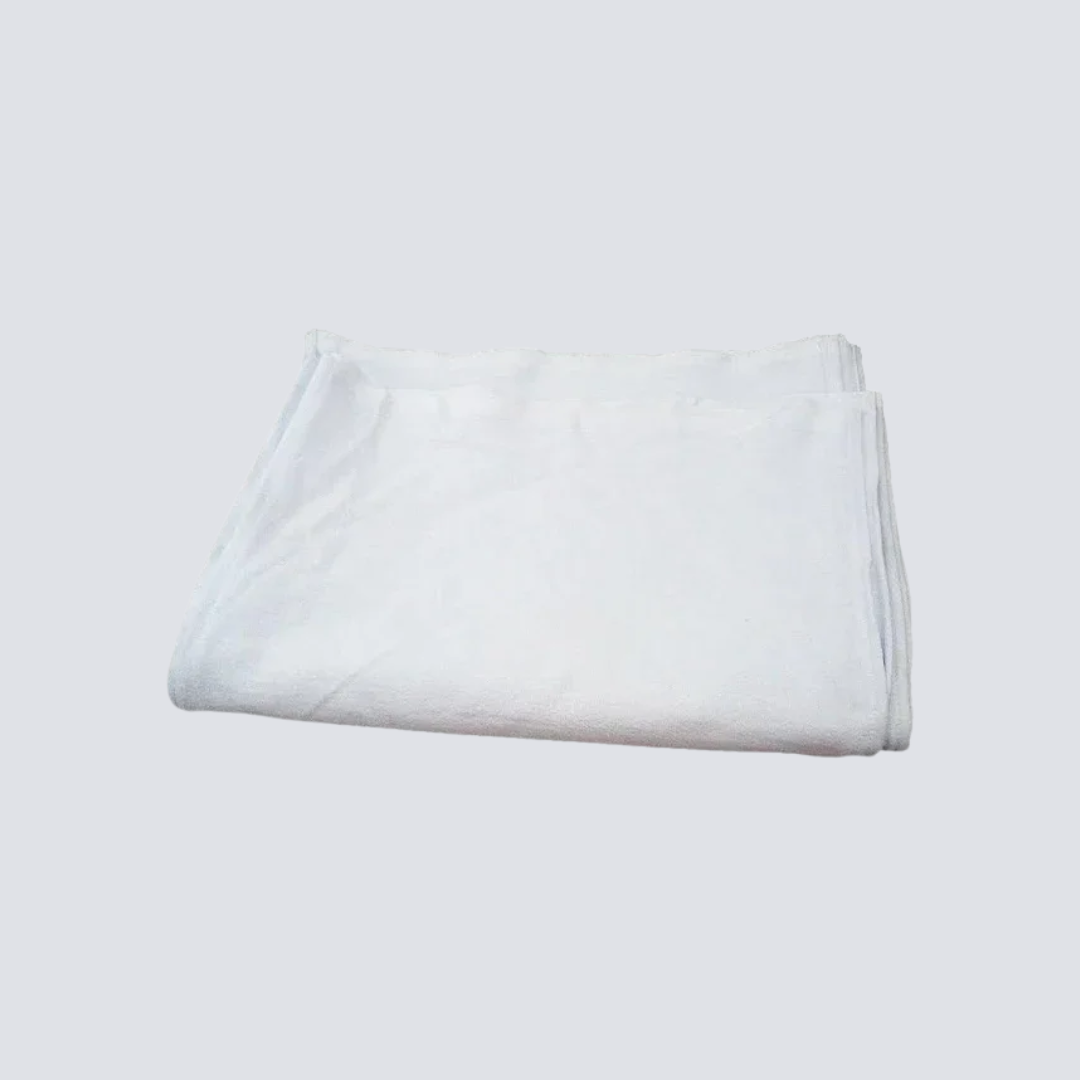 Pano de Prato em Saco de Chão Alvejado e Embainhado – 75 × 45 cm