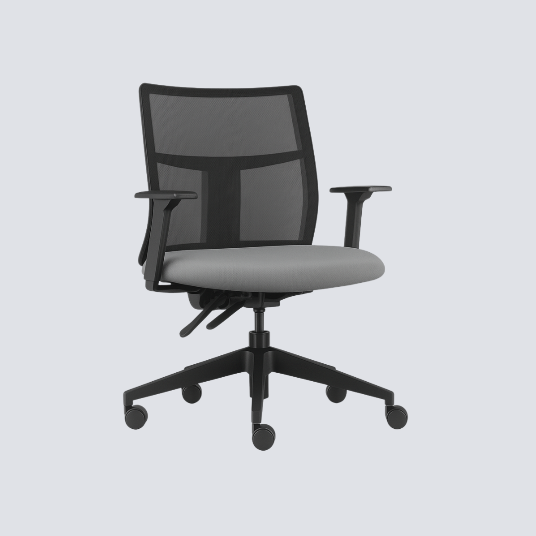 Cadeira Giratória Operacional Tipo B – Encosto em Tela Flexível