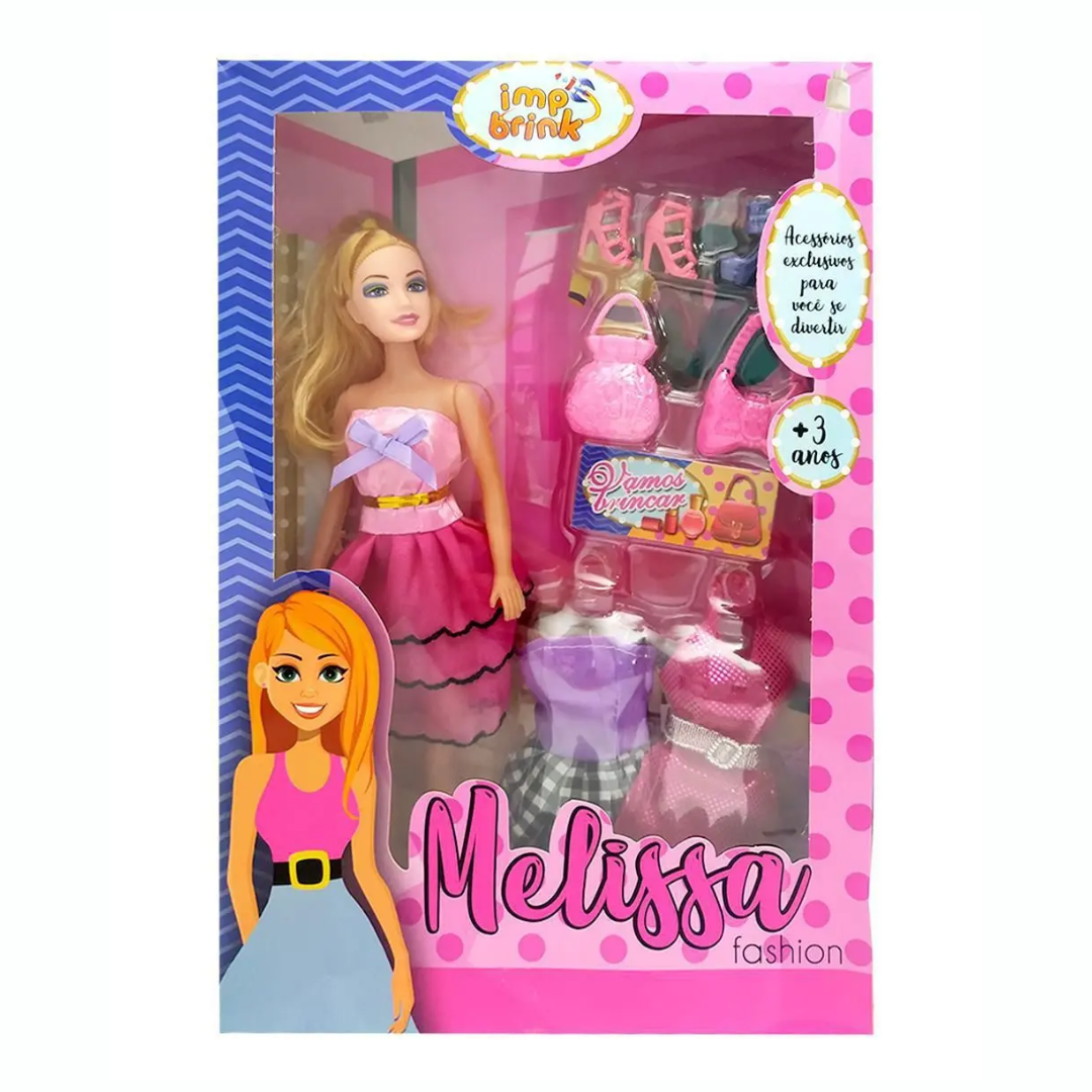 Boneca com Vestido - IMP