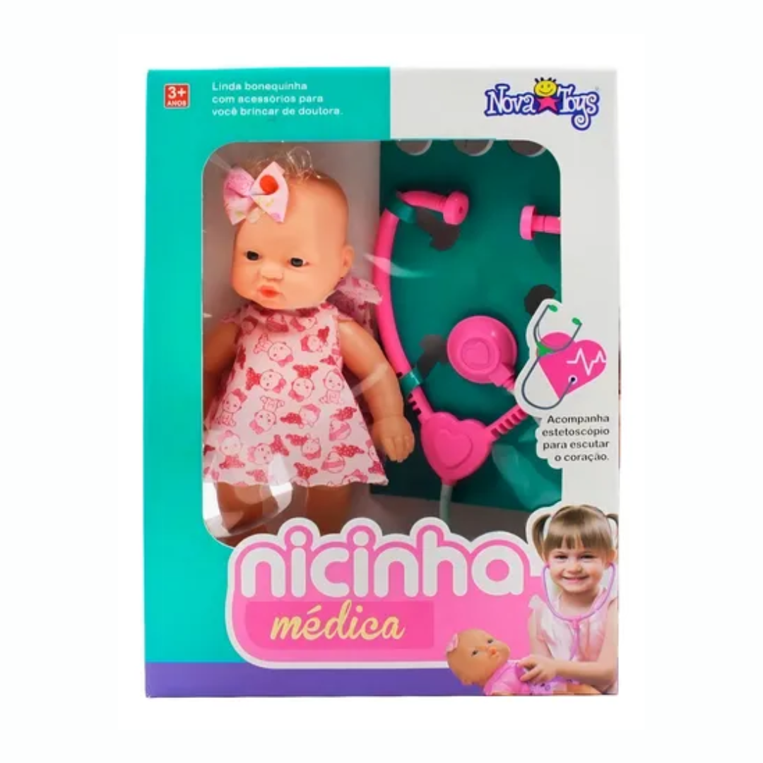 Boneca Nicinha - Nova Toys