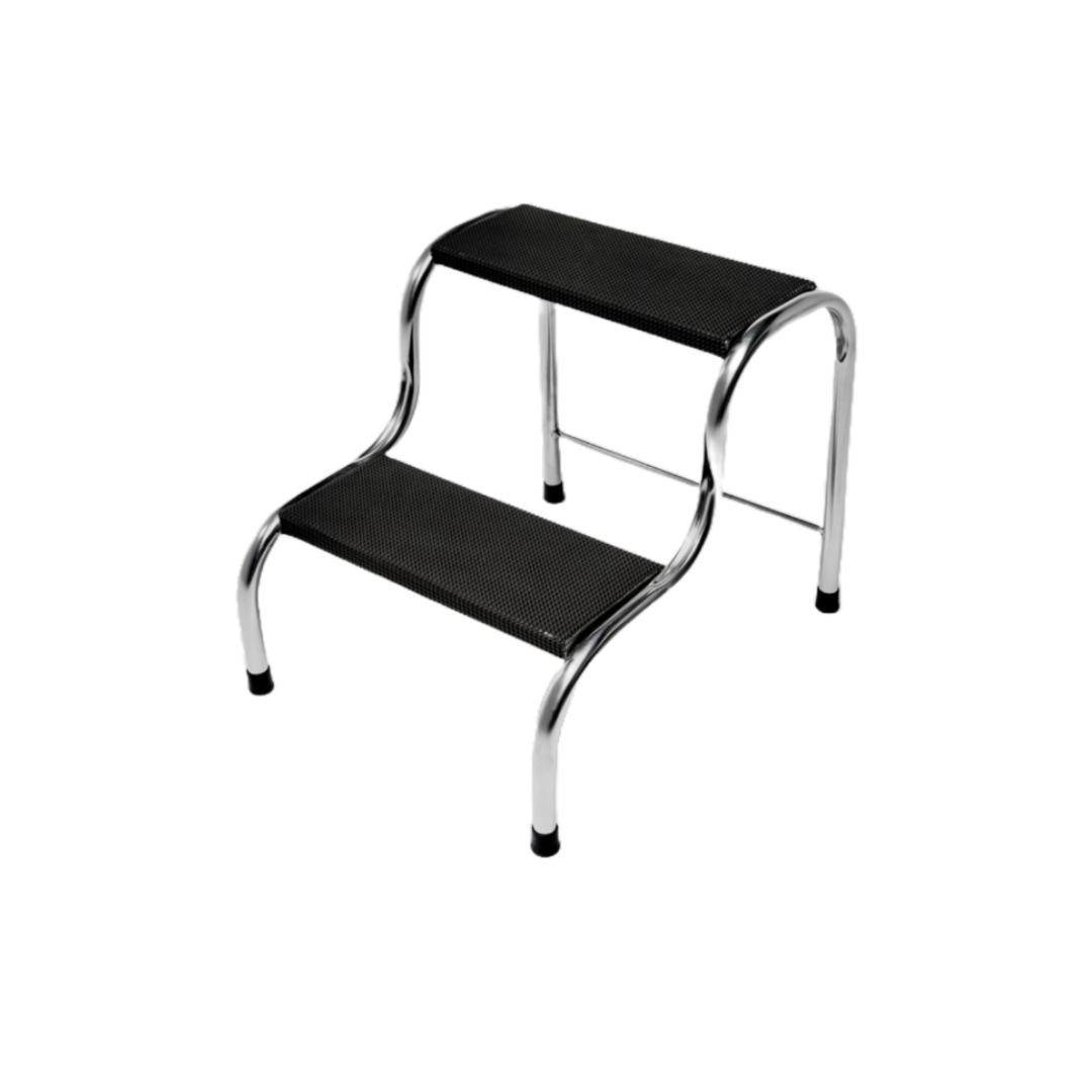 Escada 2 Degraus Inox