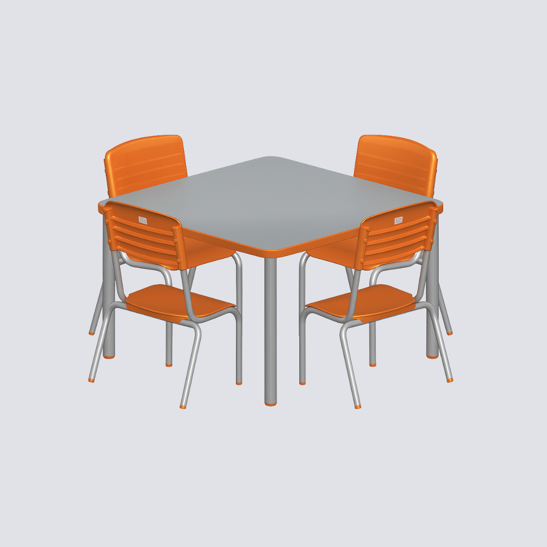 Conjunto Coletivo FDE CJC‑01 Laranja