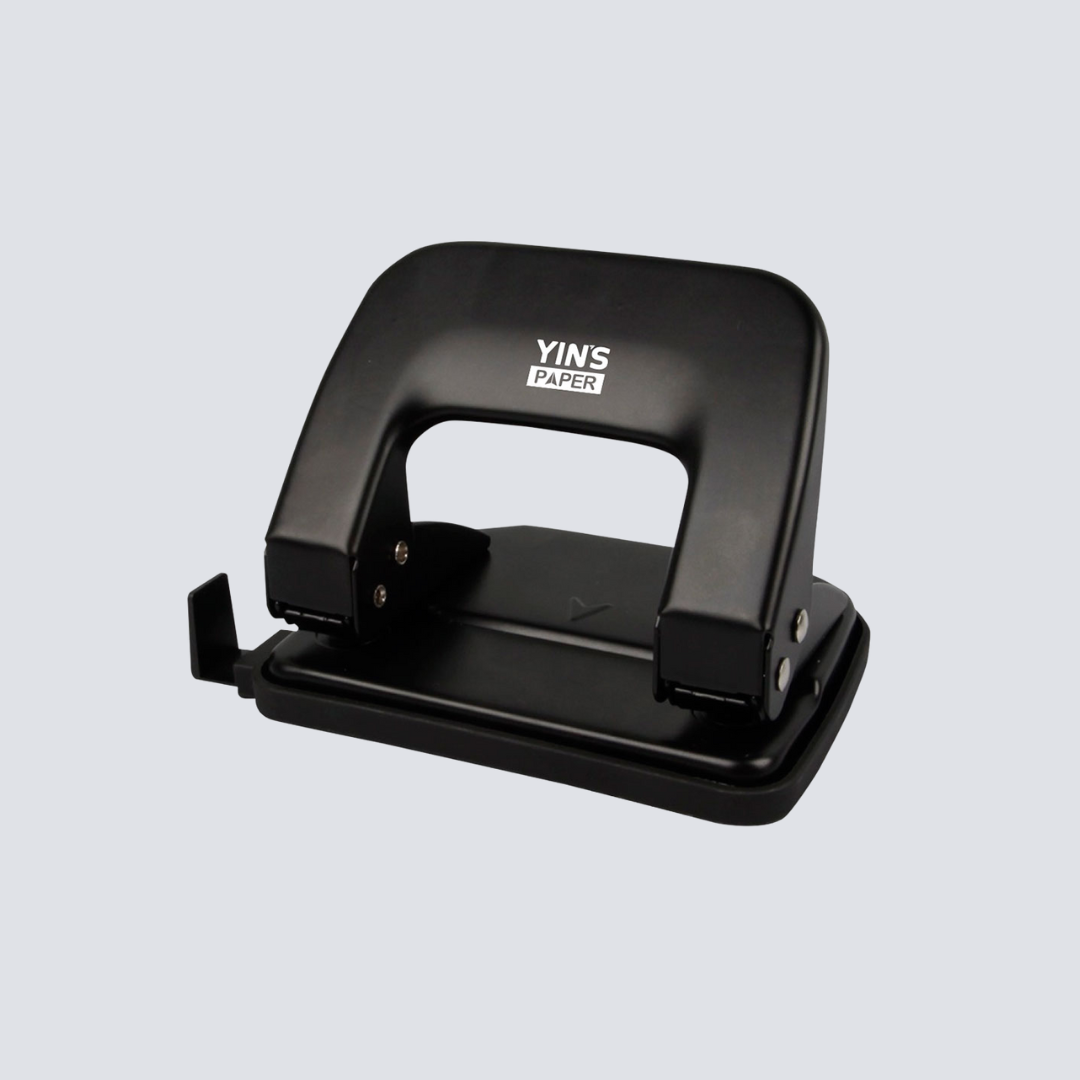 Perfurador de Mesa Eagle P6088B – 2 Furos, Metal – Capacidade até 20 Folhas