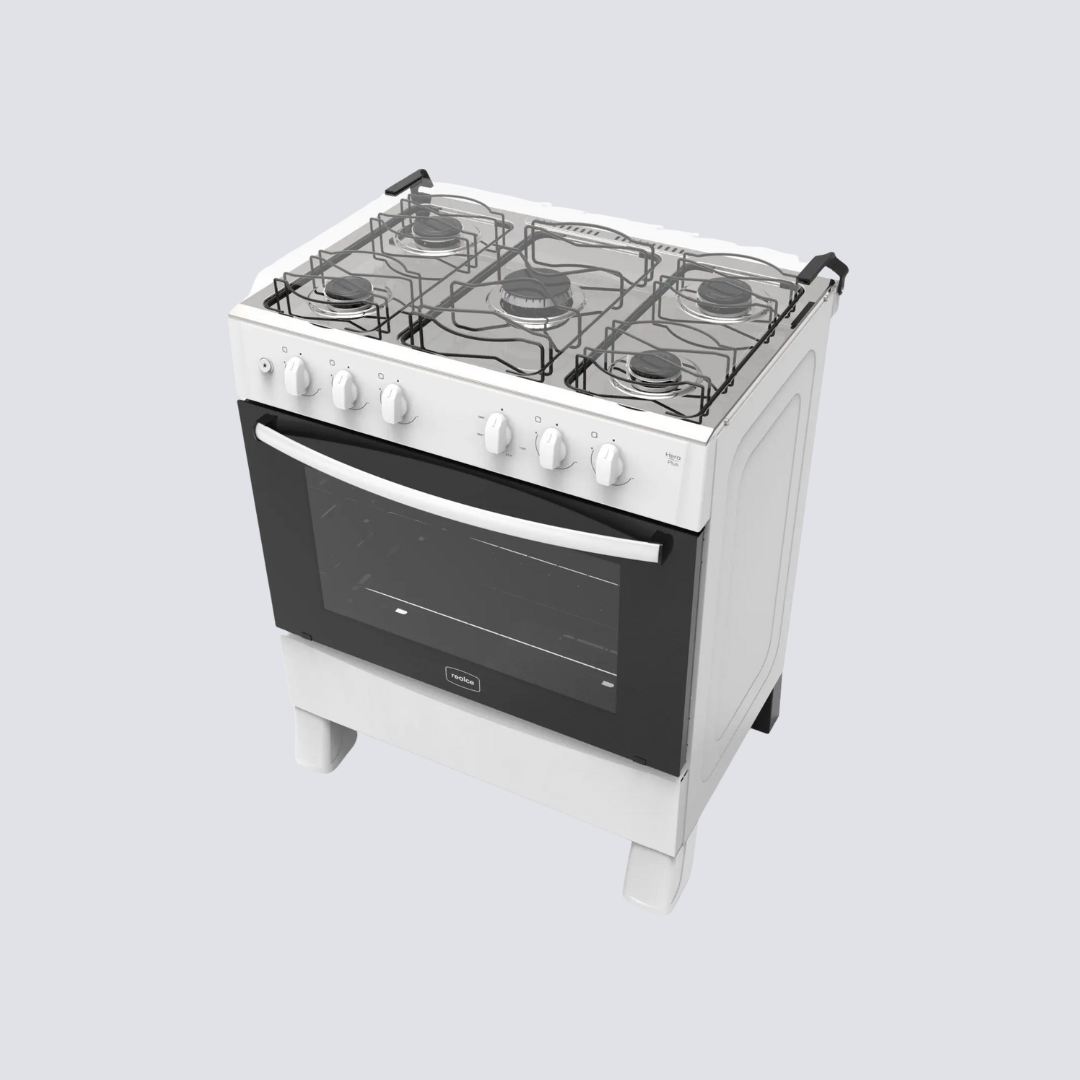 Fogão de 5 Bocas – Alta Performance – Capacitado para Ambientes Residenciais e Profissionais