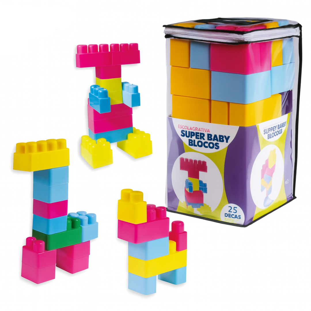Conjunto de Maxi Blocos – Blocos Grandes de Encaixe