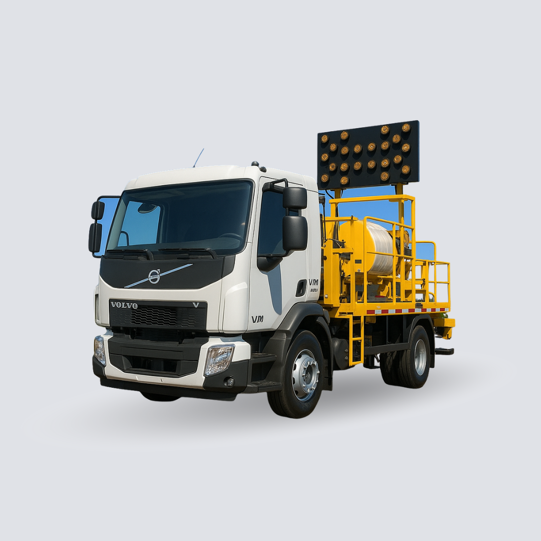 Caminhão Demarcador de Faixa 4x2 – 270 cv – Plataforma 6,30x2,60x2,10 m