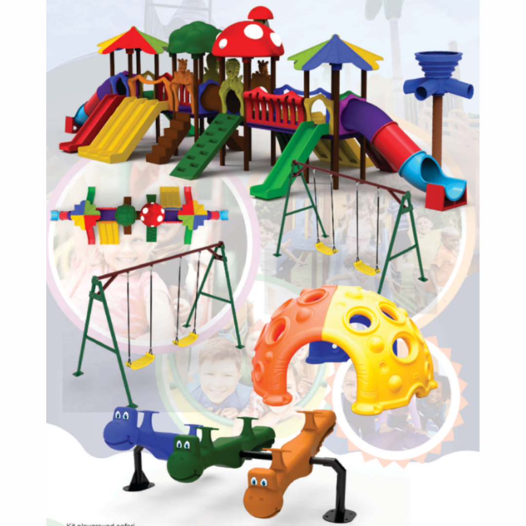 Kit Playground Praça Safari