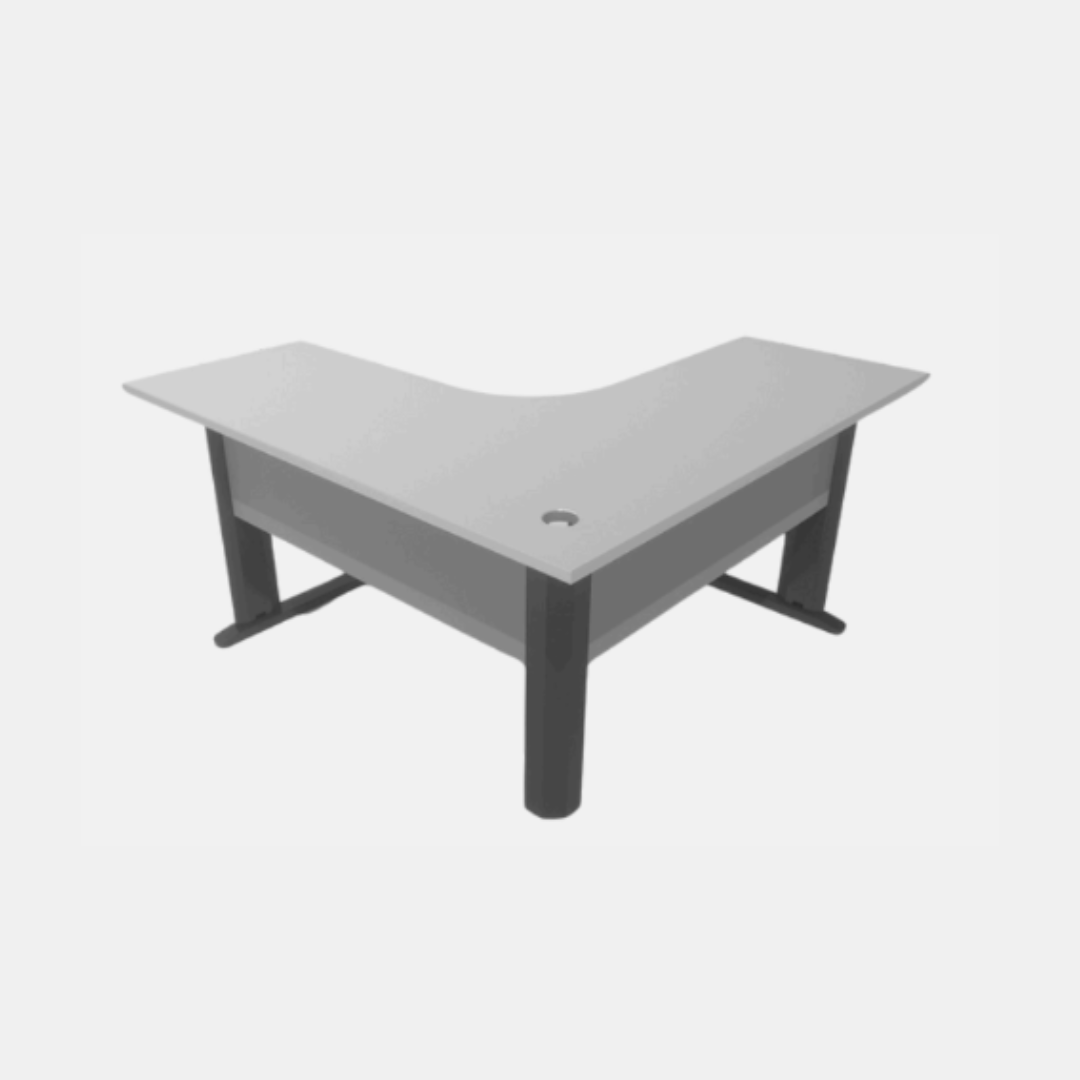 Mesa em L 1600/1600x740x600mm