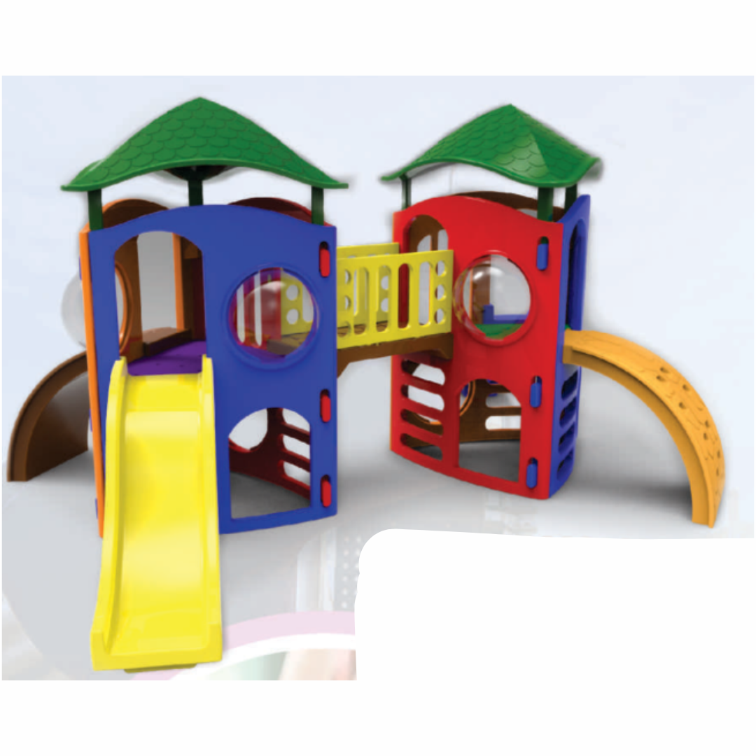 Play Modular Big Climber II Com Ponte e Telhados