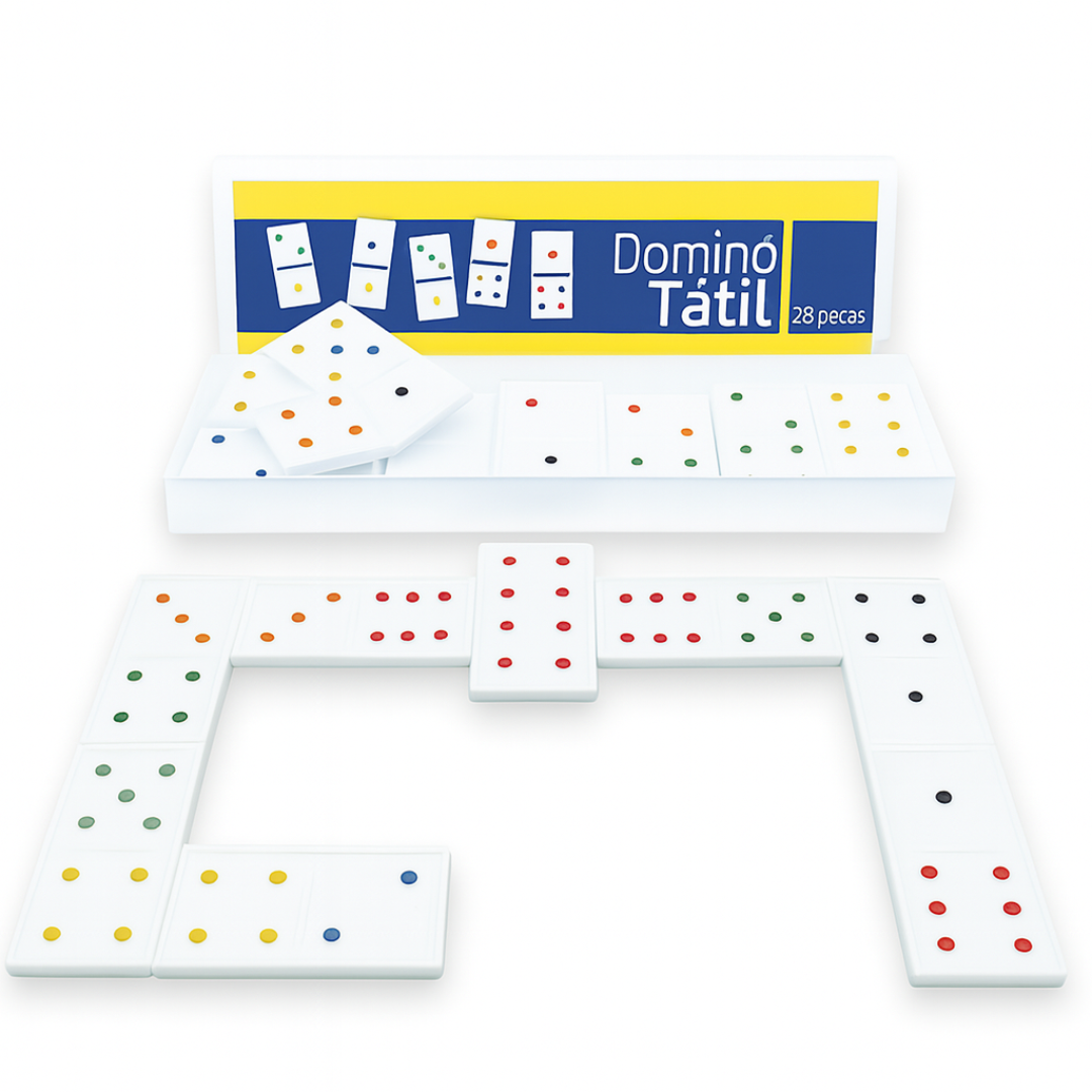 Dominó Tátil – Inclusão e Estímulo Sensorial