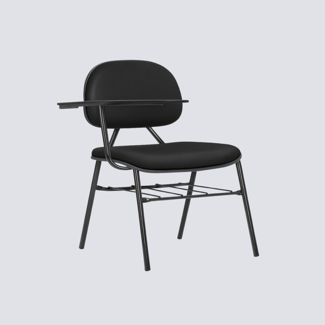 Cadeira Fixa Estofada de Treinamento – 4 Pés Palito