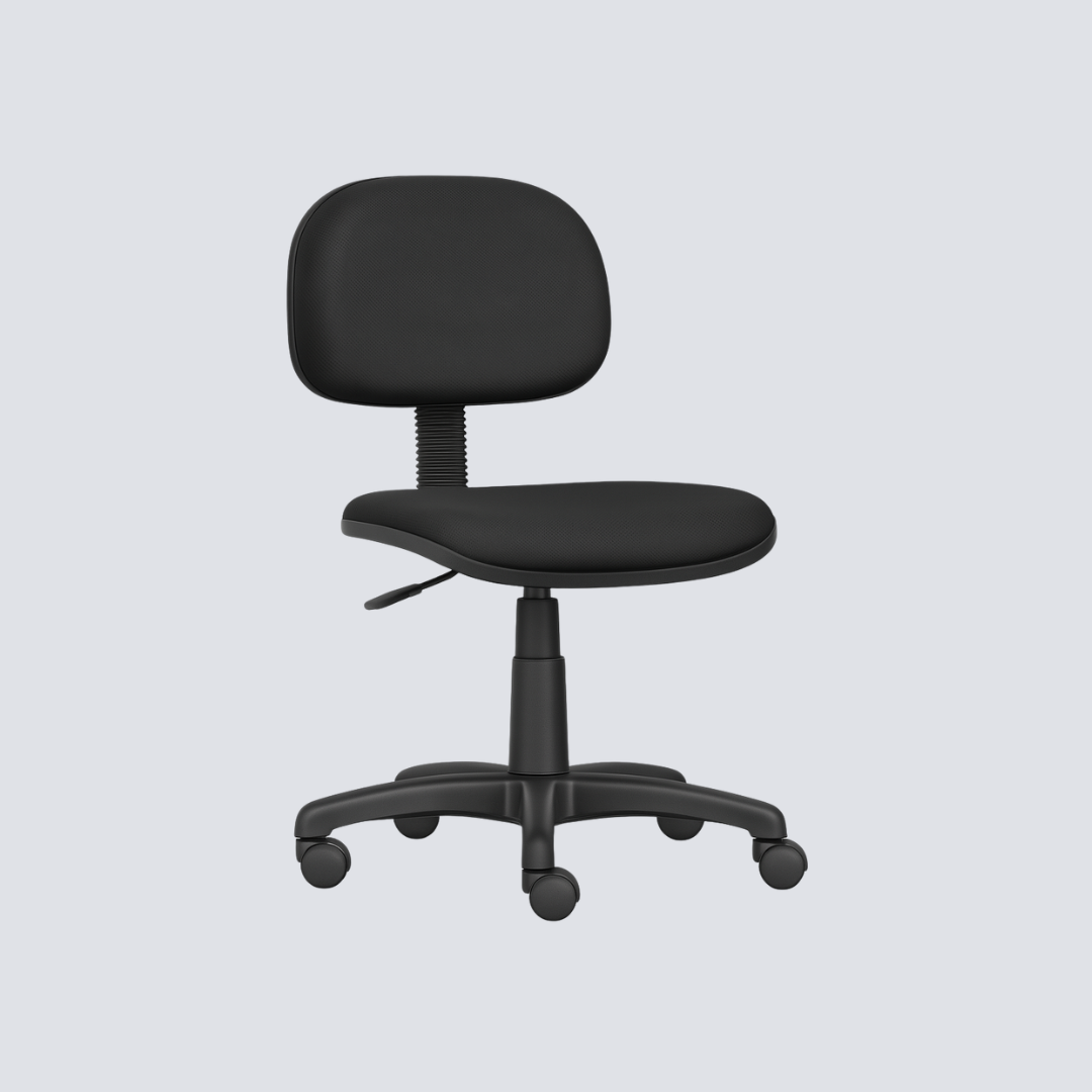 Cadeira Giratória Operacional Sem Braços – Encosto Baixo