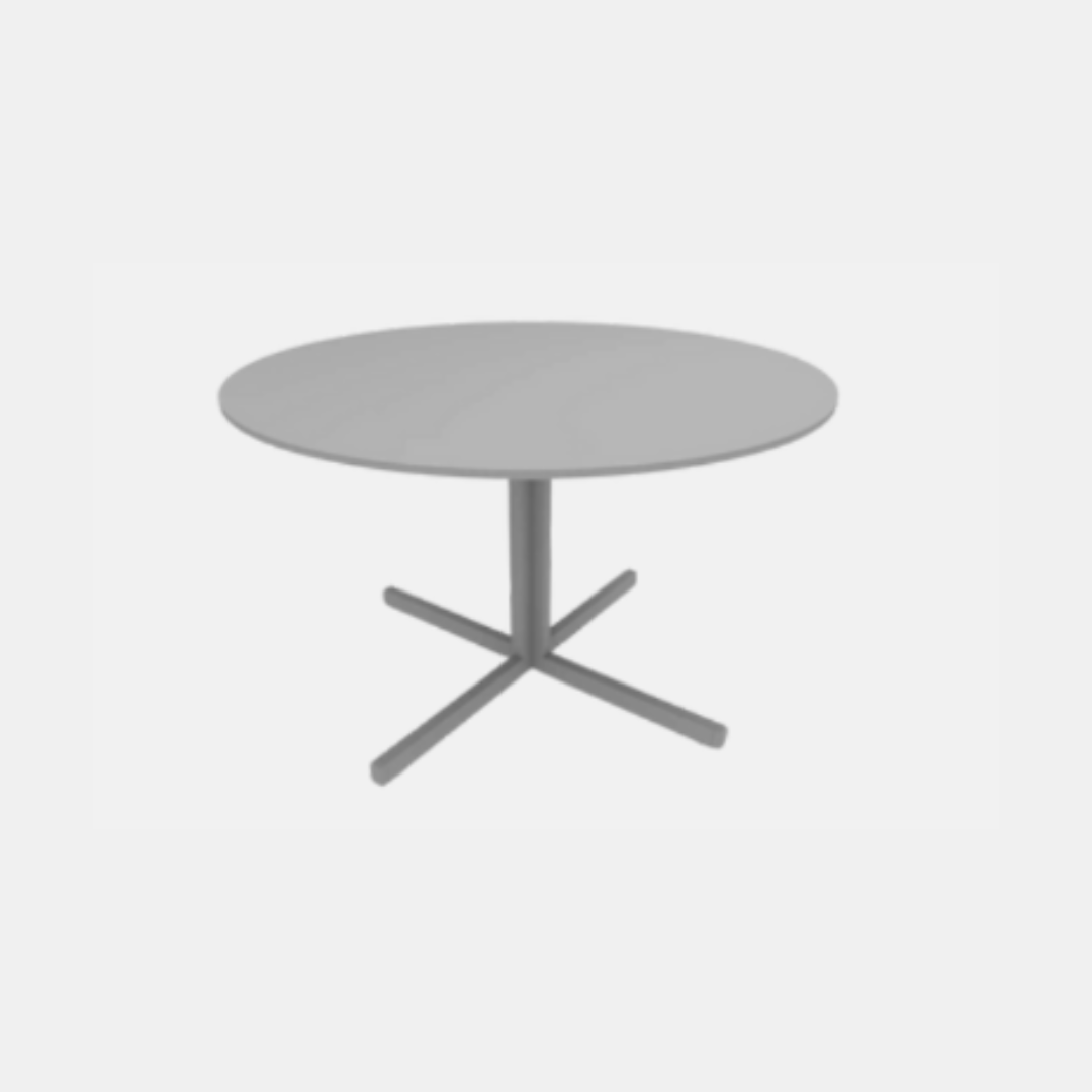 Mesa de Reunião Redonda 1200x740mm