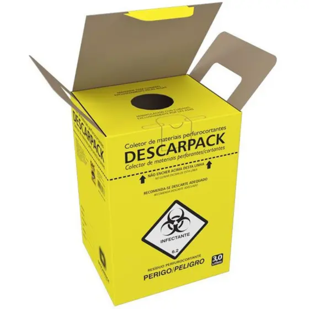 Caixa Coletora Material Perfurocortante