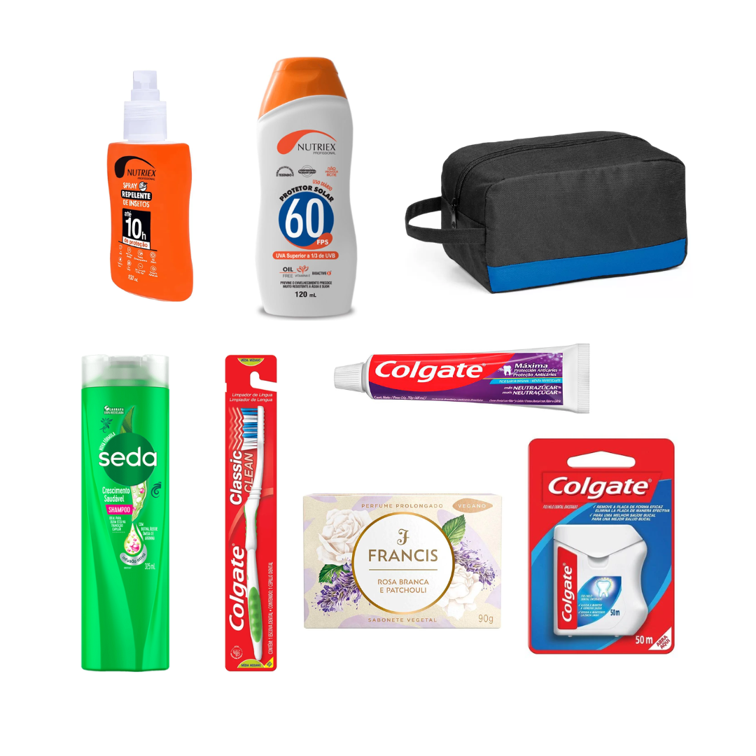 Kit Higiene e Proteção – 8 Itens