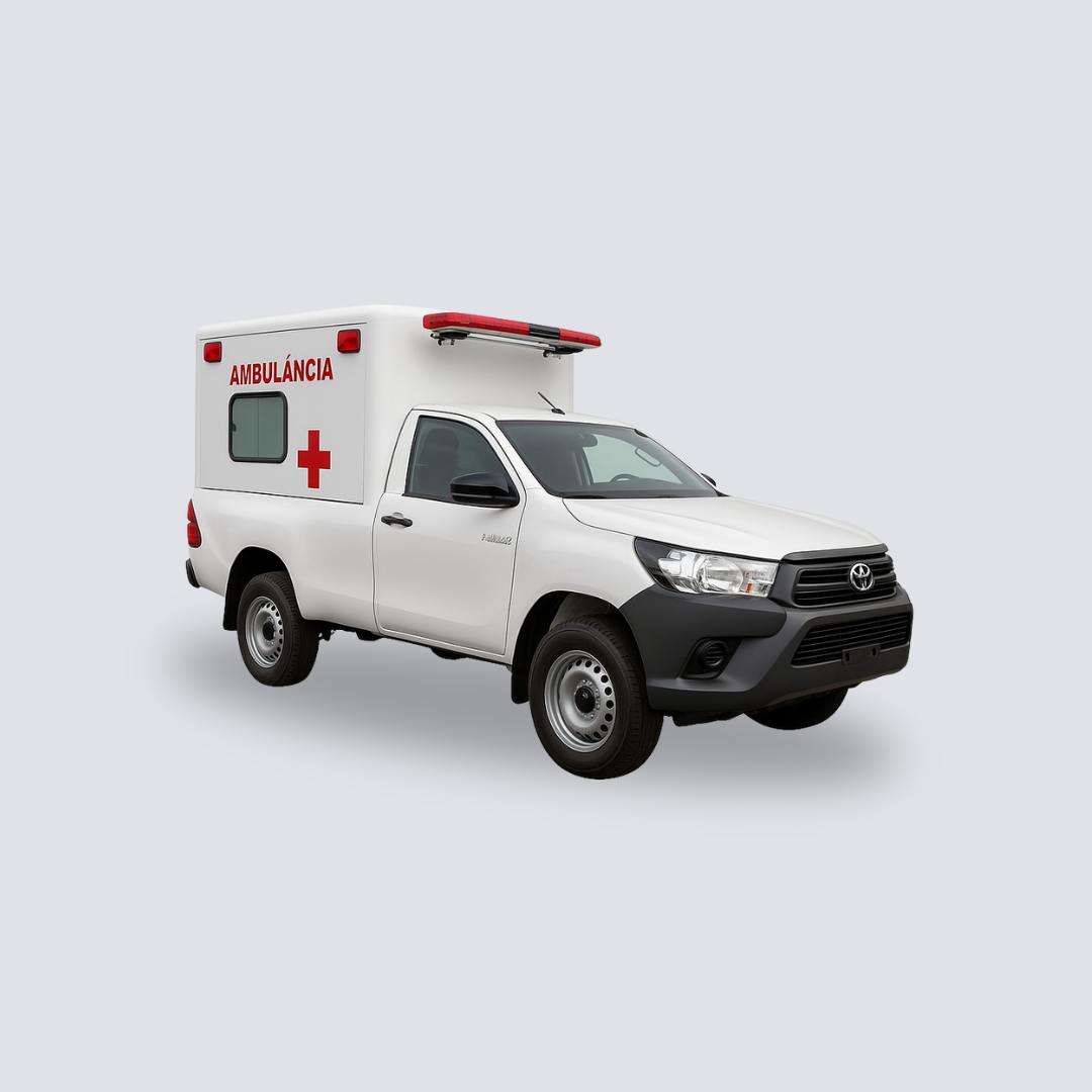 Toyota Hilux 4×4 – Ambulância Tipo A Simples Remoção