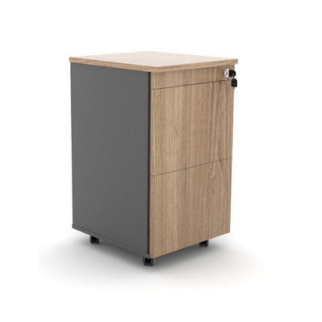 Gaveteiro Volante Com 02 Gavetões