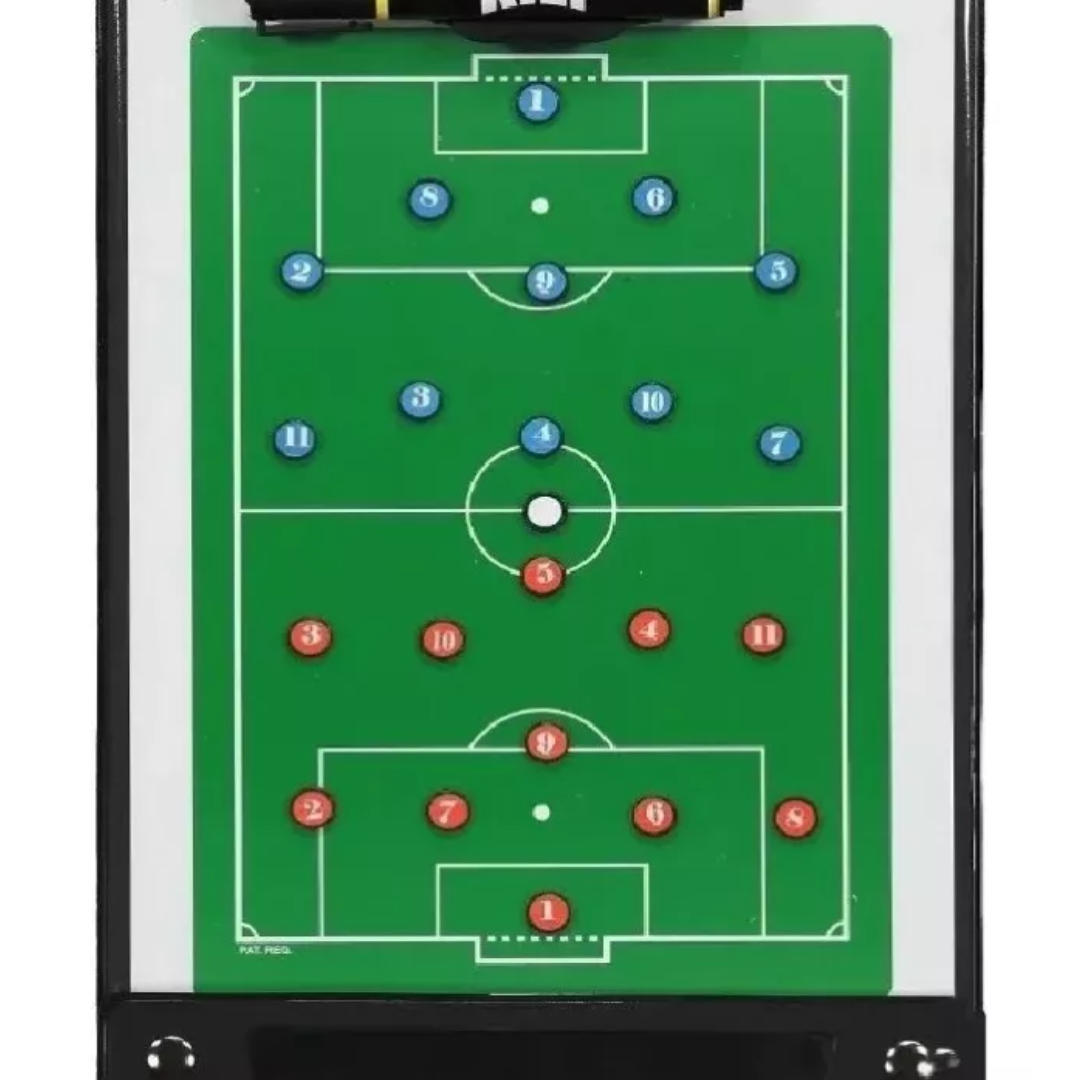 Prancheta Tática Magnética Futebol de Campo