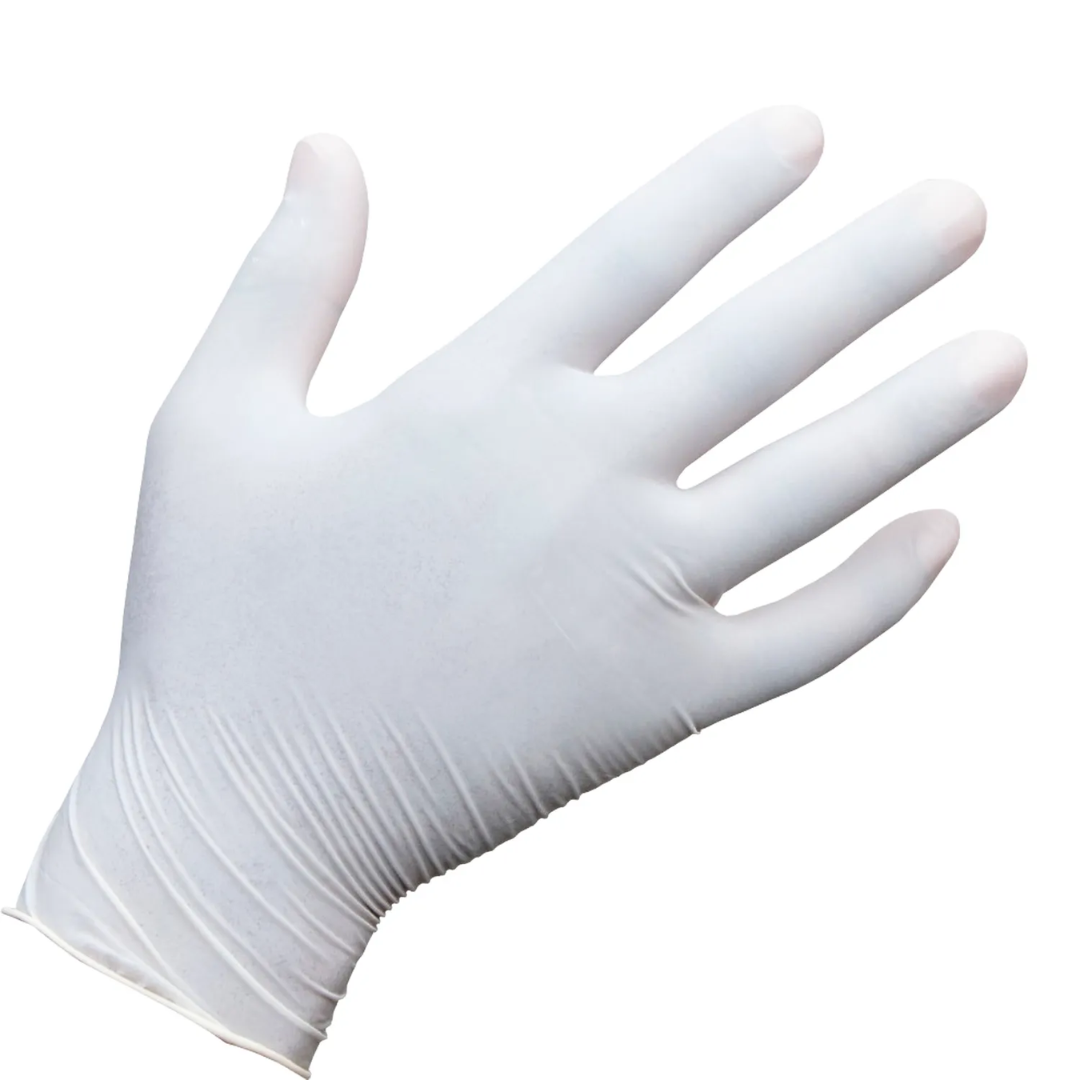 Luva Plástica Estéril Descartável