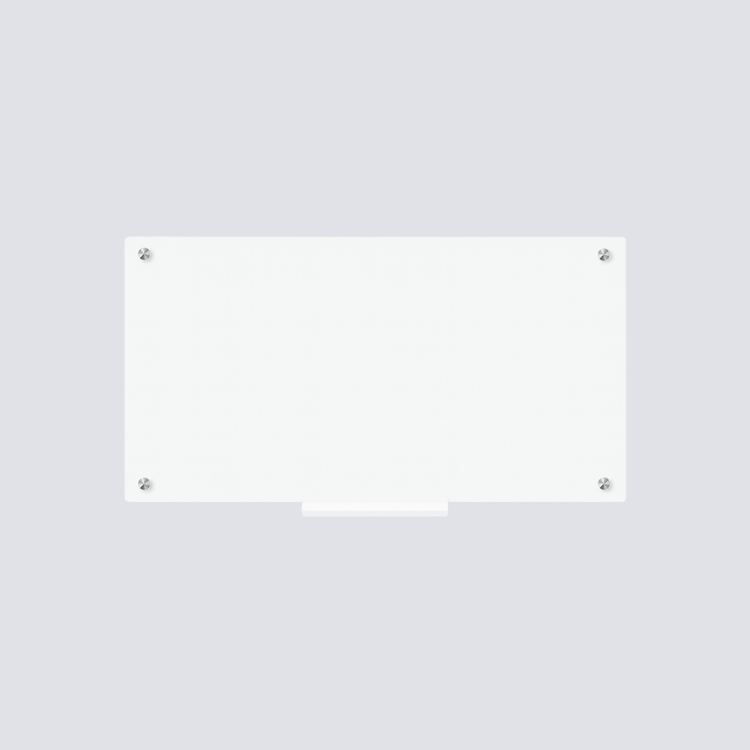 Lousa de Vidro Temperado Branca – 2,00 × 1,20 m