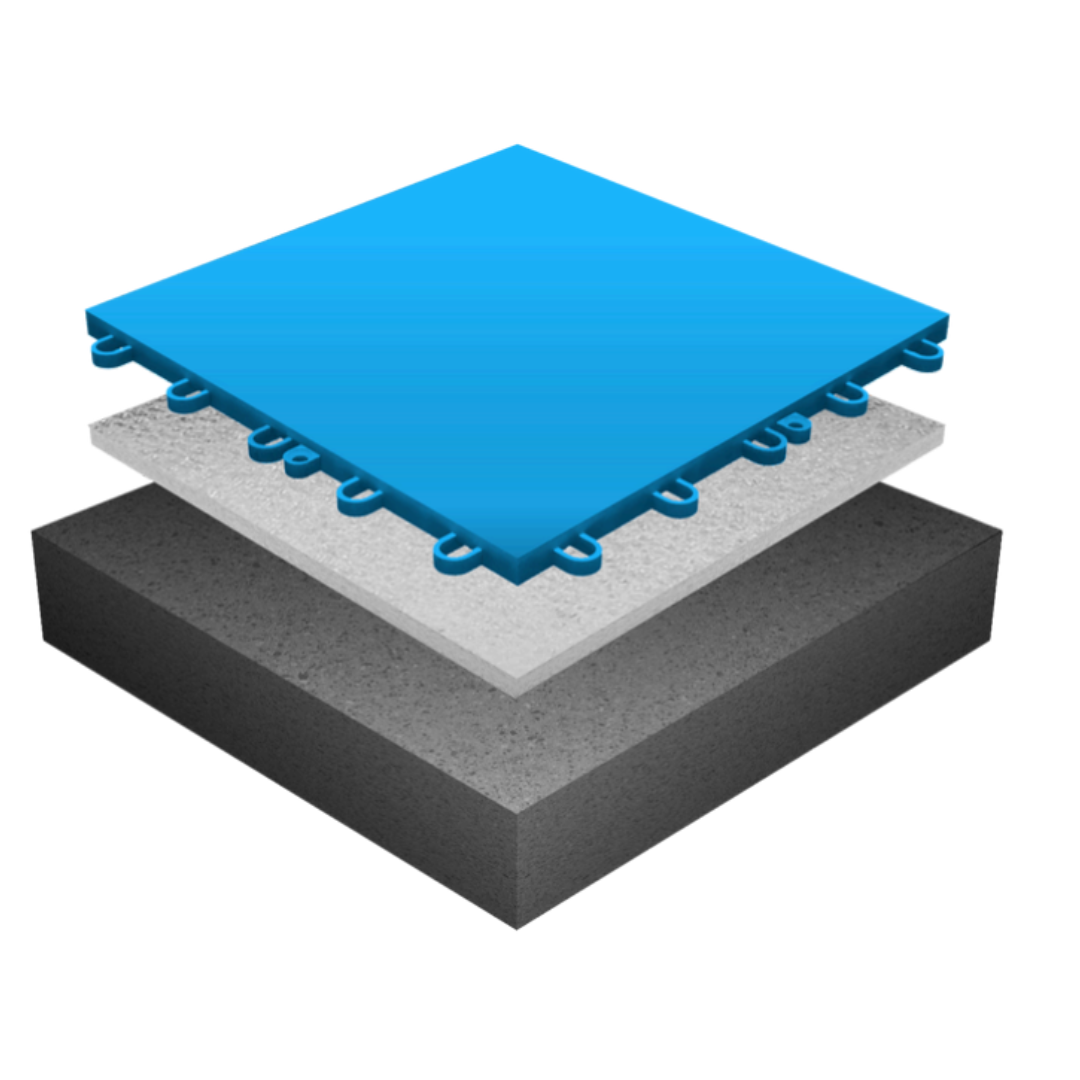 Superfície Articulada Indoor Com Manta PEBD 3,00 MM