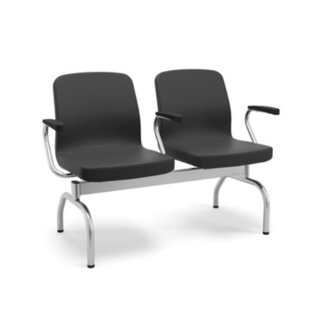 Longarina 2 Lugares Com Braço