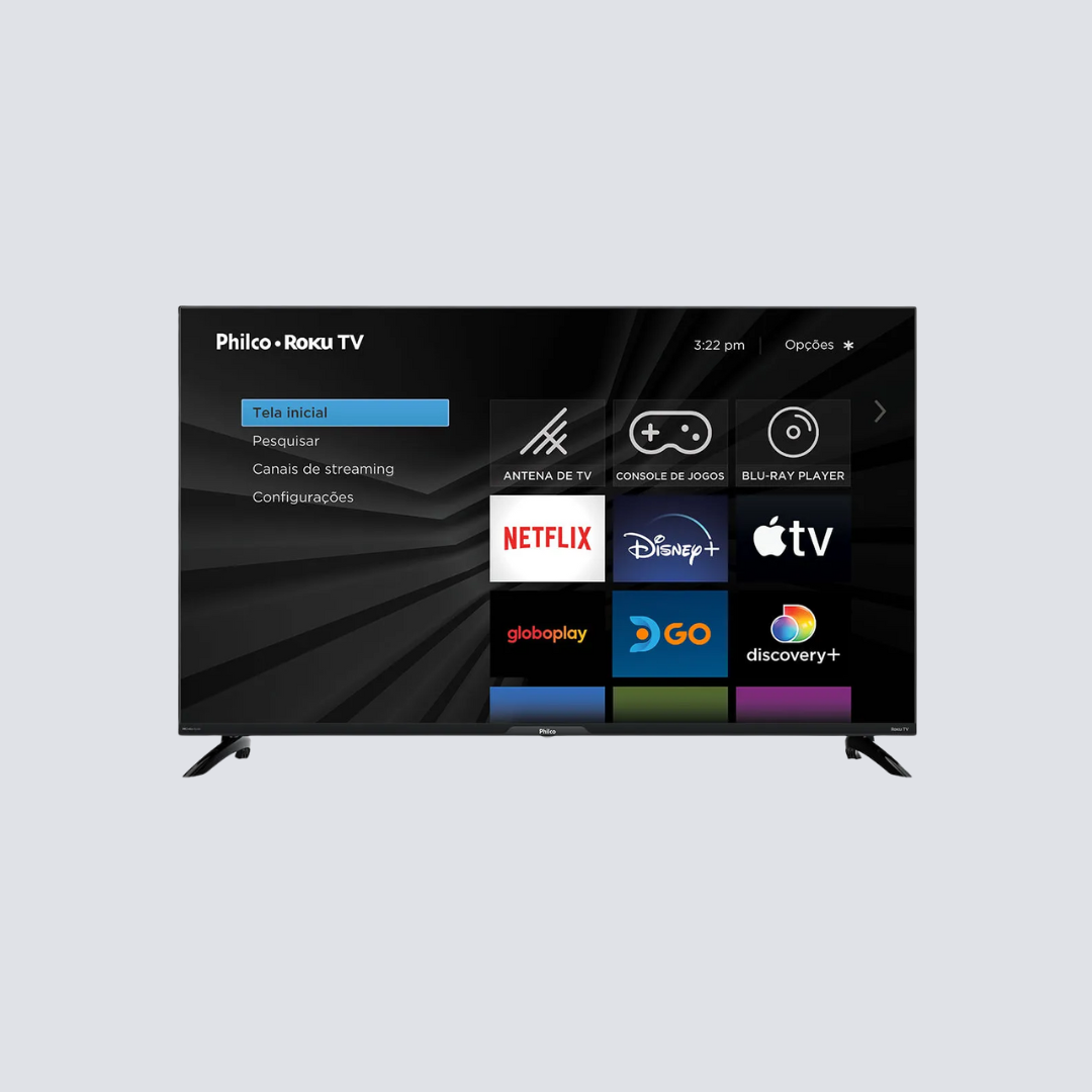 Smart TV 43″ – Android TV – Tela Conectada, Inteligente