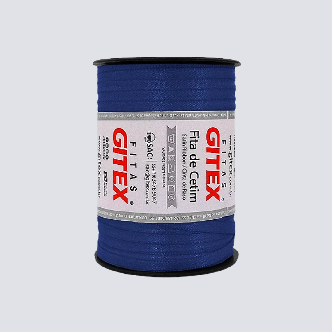Fita de Cetim Fina Nº 01 – 7 mm