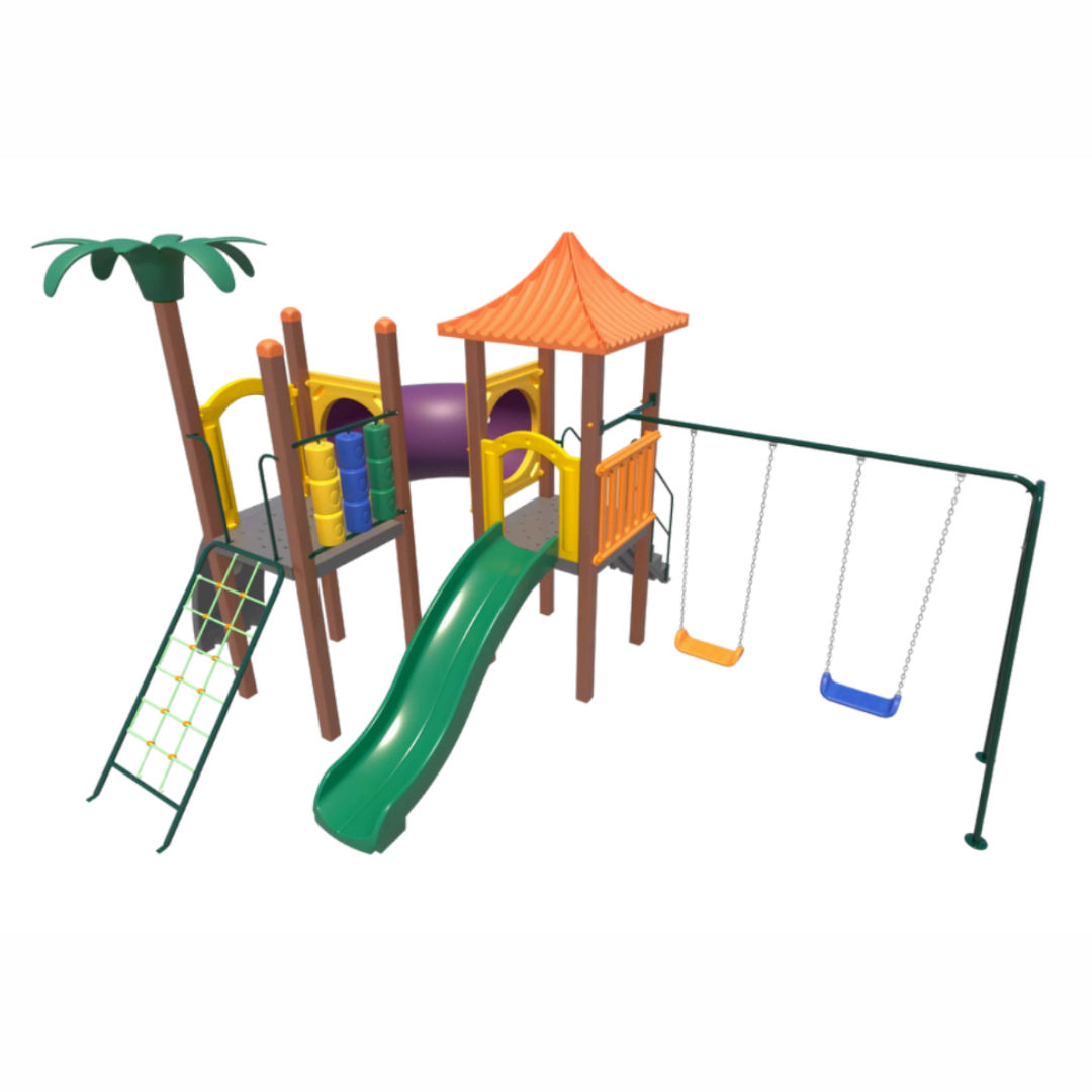 Playground 02 Plataformas com Balanço