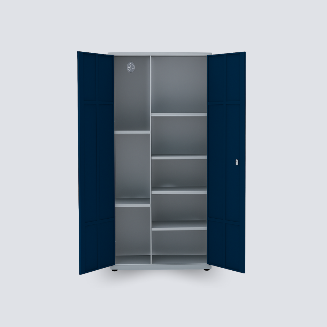 Armário de Aço Montável com 2 Portas (Grande)