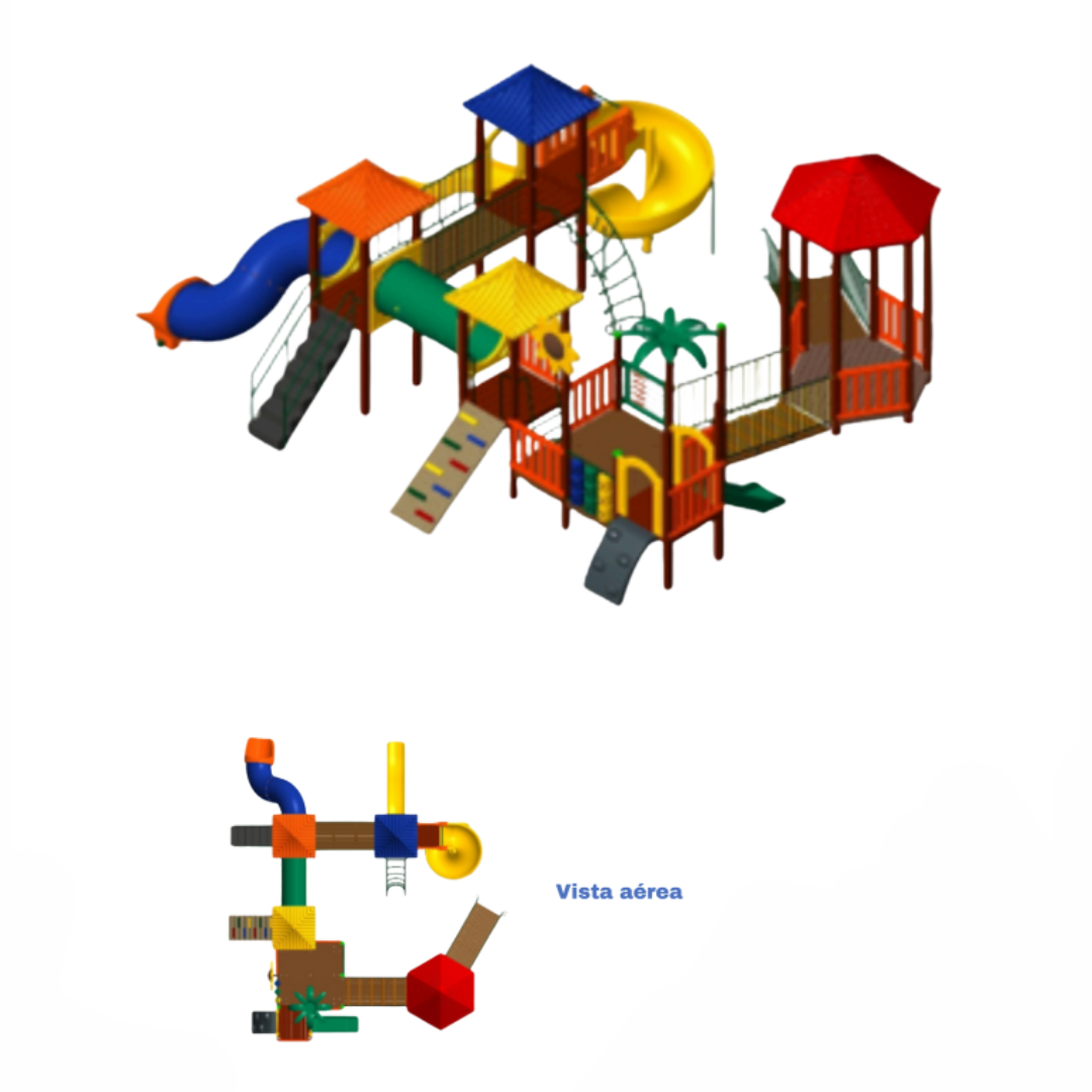 Parque Infantil Inclusivo com Acessibilidade
