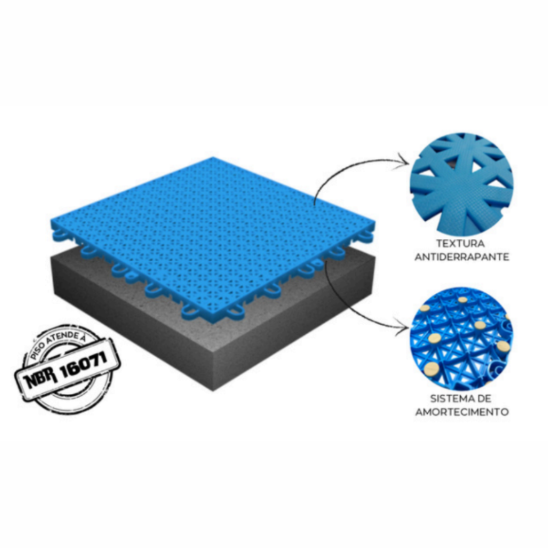 Piso Anti-Impacto para Área de Playground