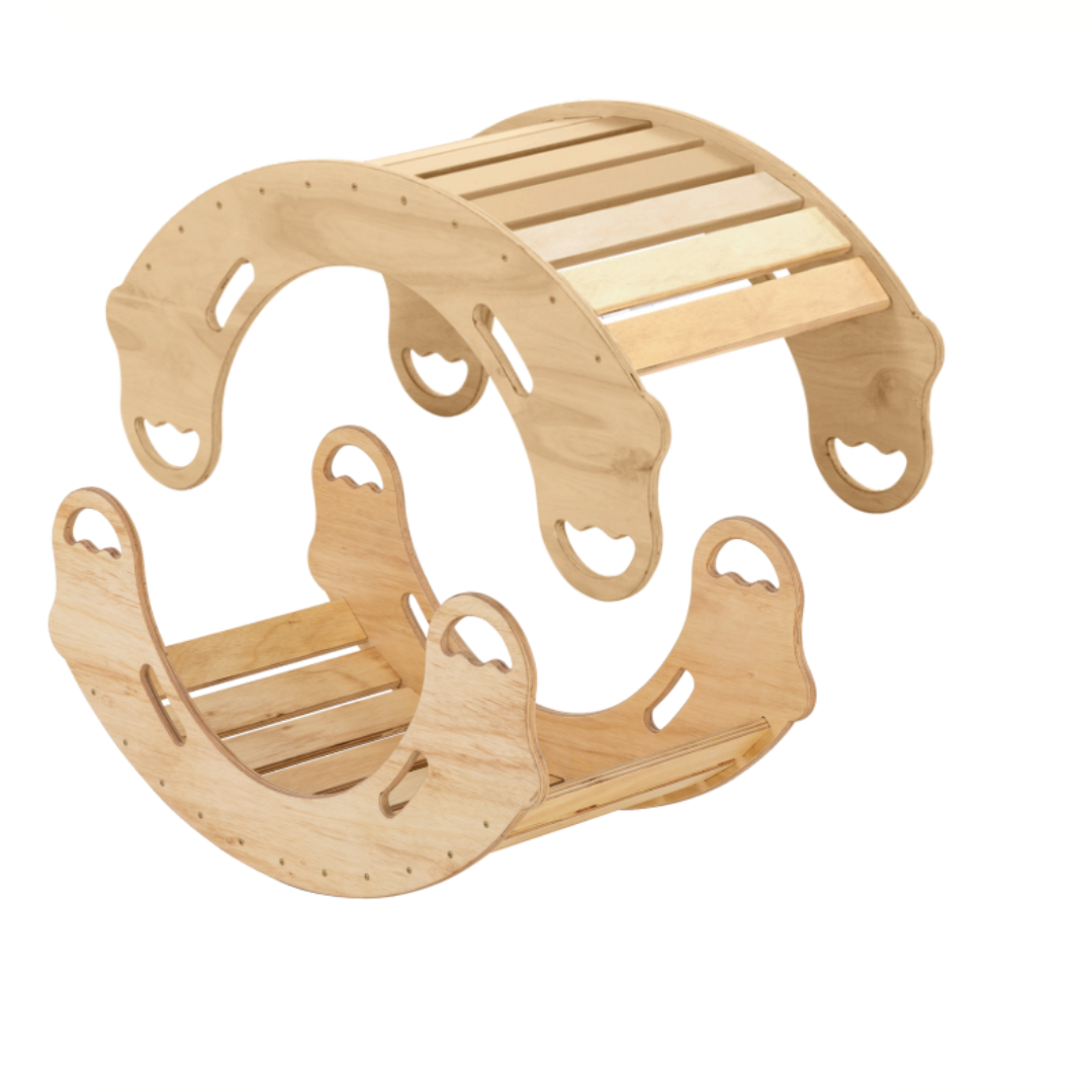 Gangorra/Ponte Infantil de Madeira