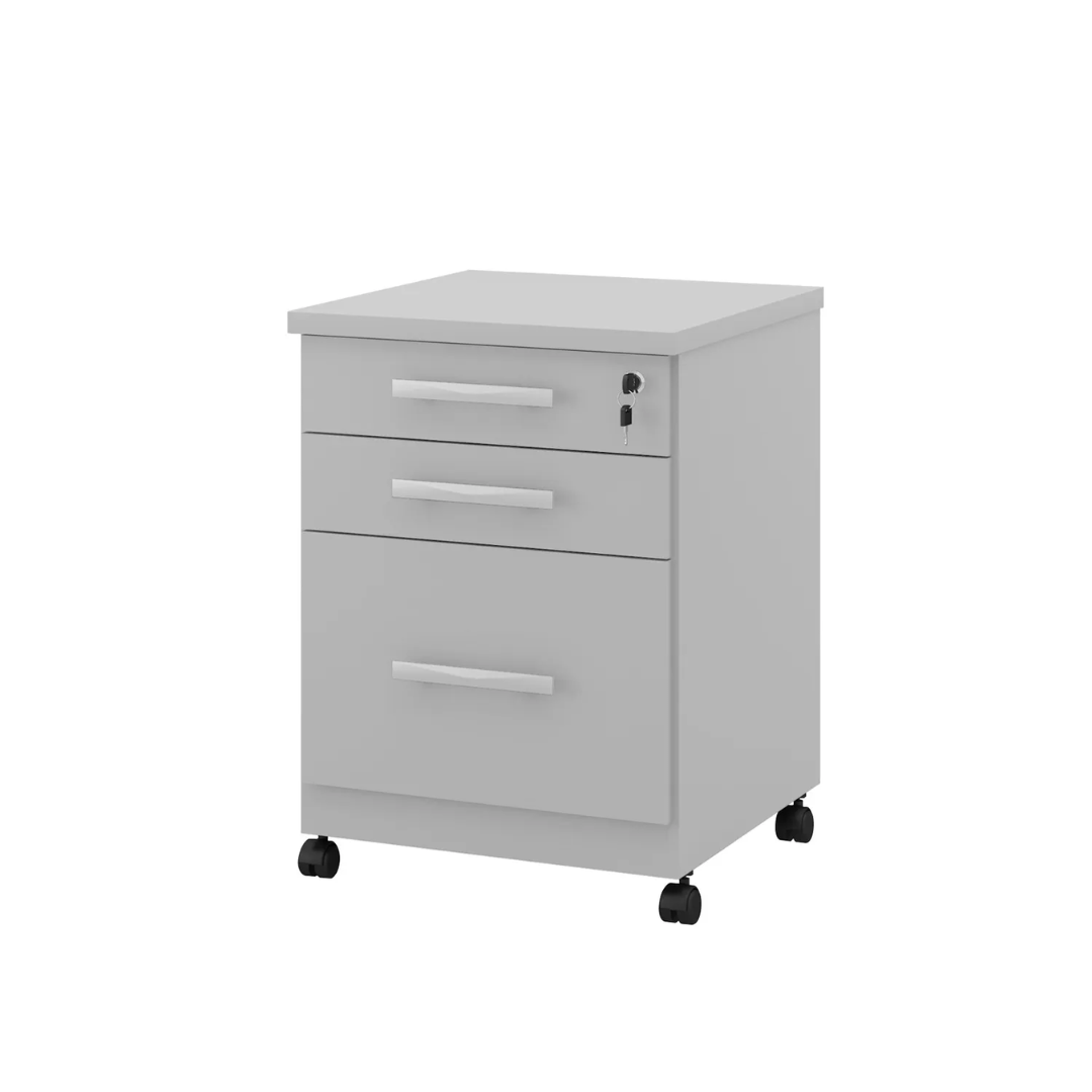 Gaveteiro Volante 2 Gavetas e 1 Gavetão