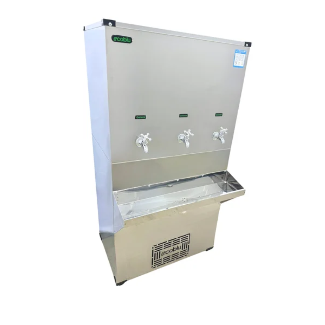 Bebedouro 100 Litros c/ 3 Torneiras - Ecoblu