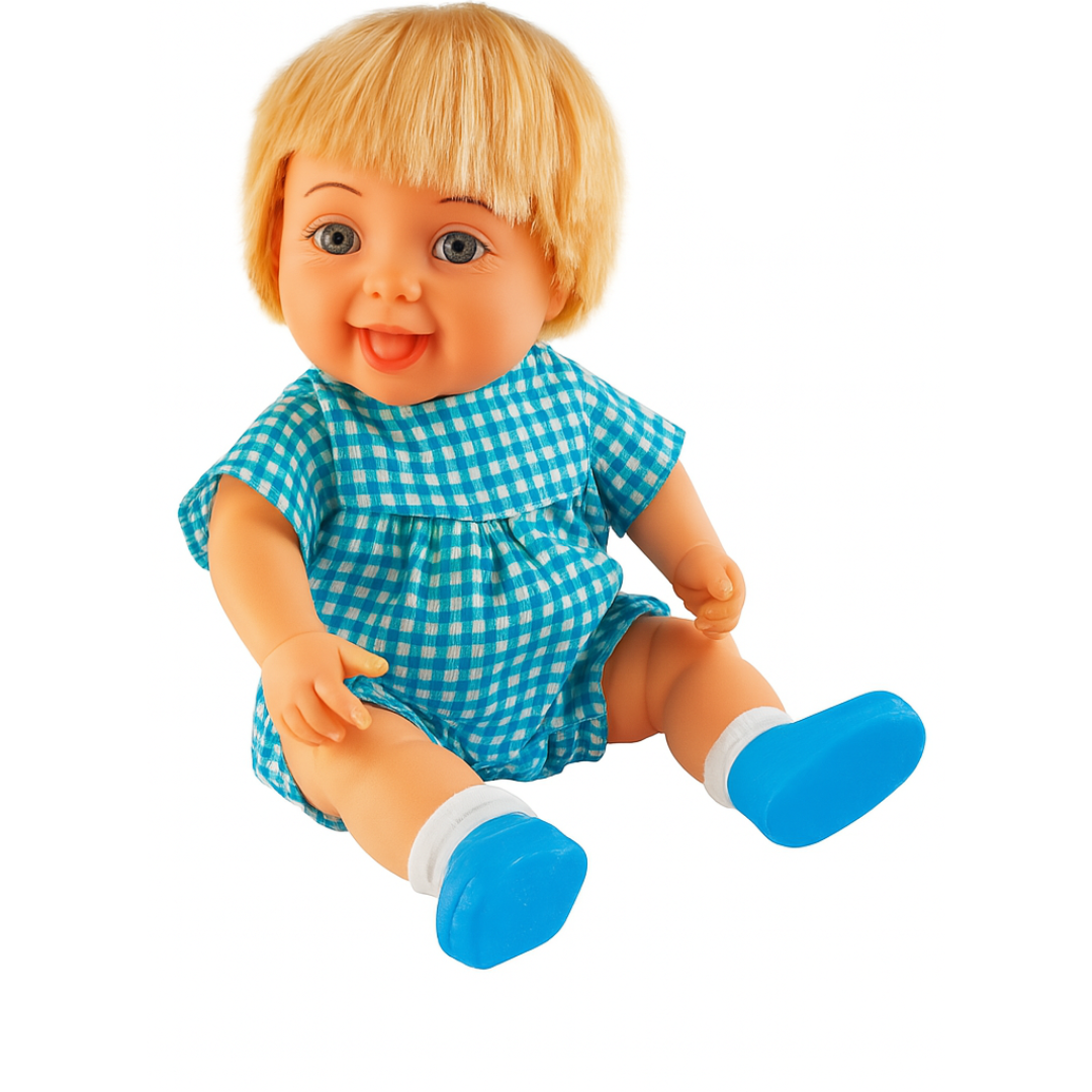 Boneco Menino Branco Sem Genitália – Articulado e Educativo